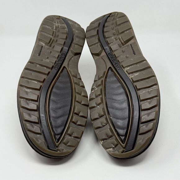 Rockport Blackville Derby Shoes Mens 10 W Wide Brown Tumbled Leather Casual main image 4